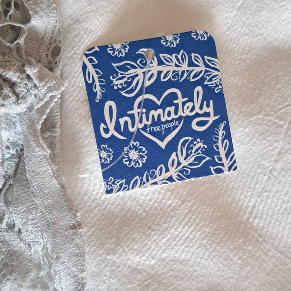 FP Adella Lace Bralette - Light Grey (Stone) - Picture 6 of 6